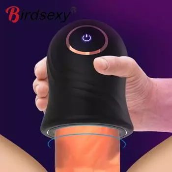 Мужской мастурбатор, оральный секс-тренажер, вибратор, секс-игрушки для мужчин, вагина, настоящая киска для взрослых, автоматическая задержка климакса, стимулирующая головку мужчины Mini Size