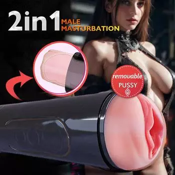 Мужской мастурбатор, реалистичная карманная киска, вагина, текстурированная с глубокой реалистичной мягкой и мясистой текстурой, мастурбаторы для тренировки пениса, секс-игрушка для мужчин