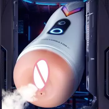 Мужской мастурбатор, реалистичная вагинальная анальная пробка, двухканальный вакуумный сосущий минет, карманная мастурбация, секс-игрушка для мужчин, товары для взрослых