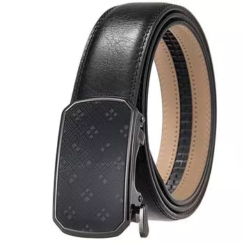 Мужской модный ремень, ремень с автоматической пряжкой Ly36-8049 110cm-130cm