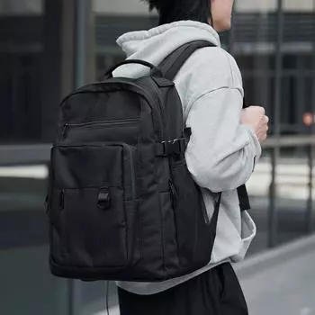 Мужской модный рюкзак, студенческая сумка, японский модный рюкзак, повседневная дорожная сумка большой вместимости 16 inch