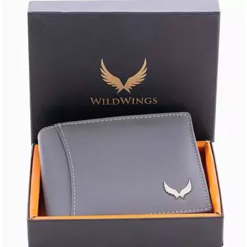 Мужской модный, вечерний/вечерний, повседневный, официальный кошелек из натуральной кожи с RFID-меткой (8 слотов для карт)