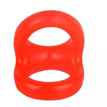 Мужской мягкий гибкий фаллоимитатор, замок для пениса, кольцо мошонки, задержка эякуляции, секс-игрушка для взрослых