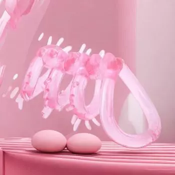 Мужской набор Keel Lock, тонкий набор, мужское кольцо для вибрации пениса, четыре кольца, кристаллическое кольцо, подковообразное кольцо, секс-товар для взрослых Keel Horseshoe RingAlu