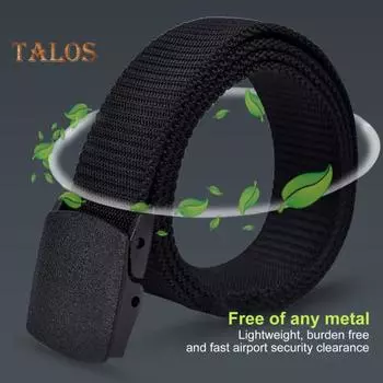 Мужской нейлоновый ремень, однотонный дизайн без отверстий, регулируемая длина, без металлической пряжки, джинсовый ремень, аксессуары для костюма 120cm зелёный