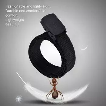 Мужской нейлоновый ремень, однотонный дизайн без отверстий, регулируемая длина, без металлической пряжки, джинсовый ремень, аксессуары для костюма 120cm зелёный