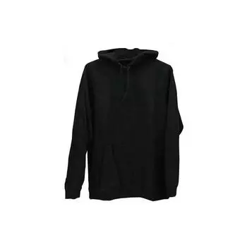 Мужской однотонный повседневный пуловер с капюшоном Nike, черный BV6166-010 S
