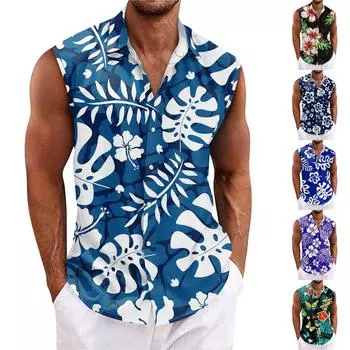 Мужской однотонный жилет на пуговицах с лацканами, рубашка, футболка, топ L чёрный