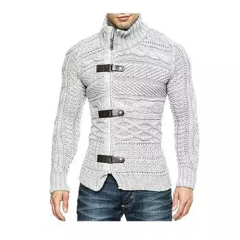 Мужской осенне-зимний пуловер, вязаный теплый джемпер, колье, свитер, блузка, топ, вязаный кардиган, пальто XXXL чёрный