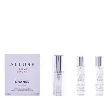 Мужской парфюм Allure Homme Sport Cologne Chanel 3145891233001 EDC (3 шт.) 20мл