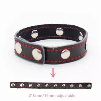 Мужской пенис кольцо PU кожаный ремень для пениса для взрослых мужчин задержка мошонки бондаж