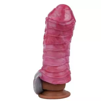 Мужской пенис, носящий полые волчьи брекеты с резьбой для пениса, взрослые секс-игрушки для пар