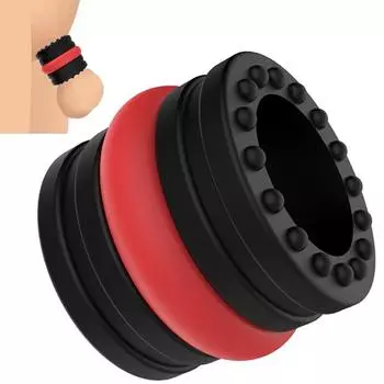 Мужской пенис с замком, кольцо на член, съемное время задержки эрекции, кольцо для увеличения пениса, шаровые носилки