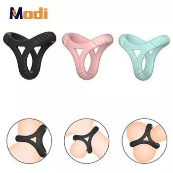 Мужской Пенис Силиконовое Кольцо для Яичек Кольца для Члена Секс-игрушка Для Увеличения БДСМ Задержки Эякуляции Многоразовое