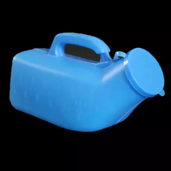 Мужской писсуар с крышкой, 1200 мл, судно для путешественников, пожилых людей с ограниченными возможностями зелёный