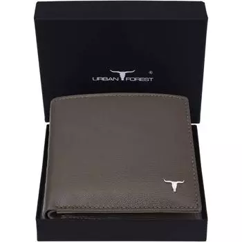 Мужской повседневный, деловой кошелек из натуральной кожи - стандартный размер (8 слотов для карт)