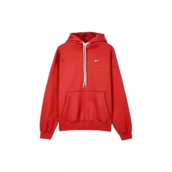 Мужской повседневный флисовый пуловер с капюшоном и шнурком Nike Casual Sport, красный CD6393-657 S