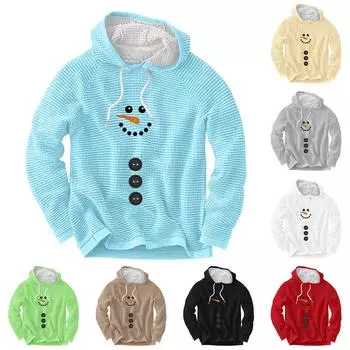 Мужской повседневный и модный свитер с длинными рукавами и капюшоном XXXL верблюд