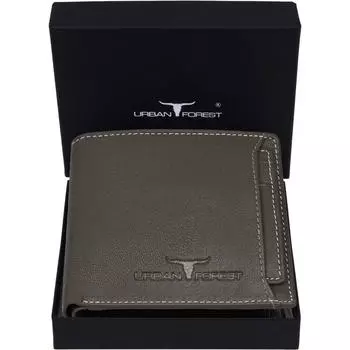 Мужской повседневный кошелек из натуральной кожи - стандартный размер (7 слотов для карт)