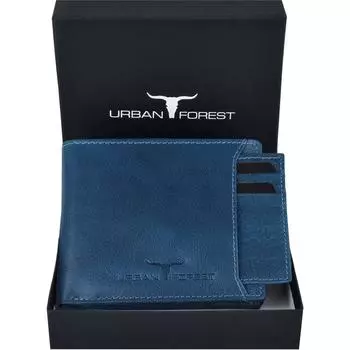 Мужской повседневный кошелек из натуральной кожи - стандартный размер (9 слотов для карт)