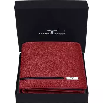 Мужской повседневный кошелек из натуральной кожи с RFID-меткой (6 слотов для карт)