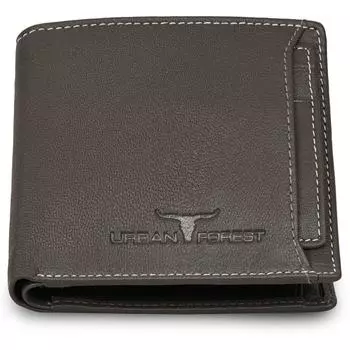 Мужской повседневный кошелек из натуральной кожи - стандартный размер (7 слотов для карт)