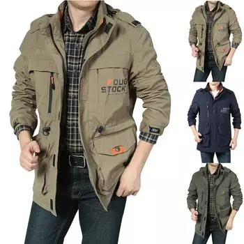Мужской повседневный костюм, водонепроницаемая и ветрозащитная куртка в стиле милитари, быстросохнущий альпинистский костюм, тонкий L