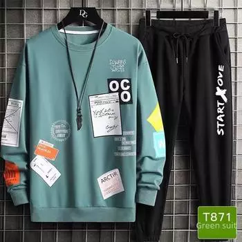 Мужской повседневный осенний пуловер, толстовка и куртка для подростков M