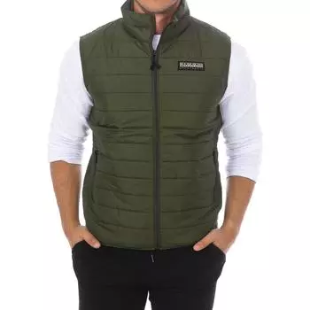 Мужской приталенный жилет с подкладкой NP0A4GAS S зелёный