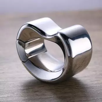 Мужской прочный растяжитель для мошонки из нержавеющей стали