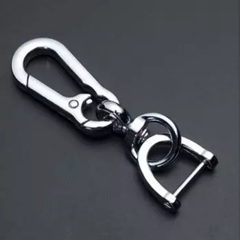 Мужской простой автомобильный брелок для ключей