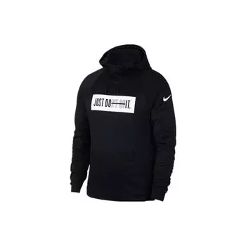 Мужской пуловер с капюшоном и принтом логотипа Nike JDI, черный 931813-010 XL