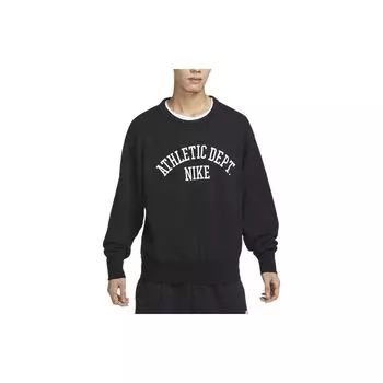 Мужской пуловер с капюшоном и принтом логотипа Nike, черный DX0026-010 XXL