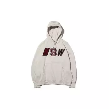 Мужской пуловер с капюшоном на флисовой подкладке Nike NSW, белый 943574-072 XL
