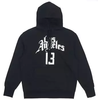 Мужской пуловер с капюшоном Nike NBA City Edition Los Angeles Clippers, черный DC0862-010 XXXL