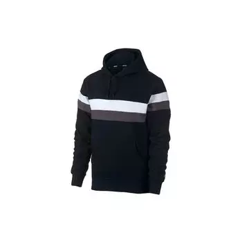 Мужской пуловер с капюшоном в полоску Nike SB Icon, черный AJ9744-010 L