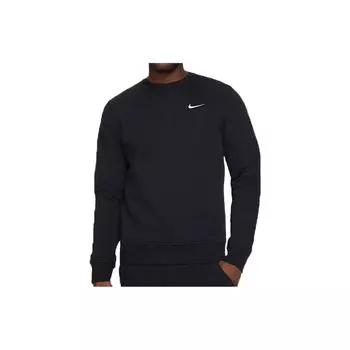Мужской пуловер с круглым вырезом и длинными рукавами Nike с логотипом, черный 623459-010 M