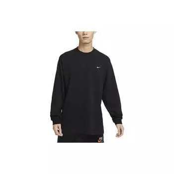 Мужской пуловер с круглым вырезом Nike Solo Swoosh, черный DX0885-010 M