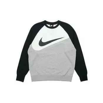 Мужской пуловер с круглым вырезом Nike Spliced, черный BV5305-064 XXL