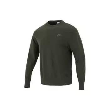 Мужской пуловер с логотипом Nike Sportswear, топы, коричнево-зеленый DA0022-355 M