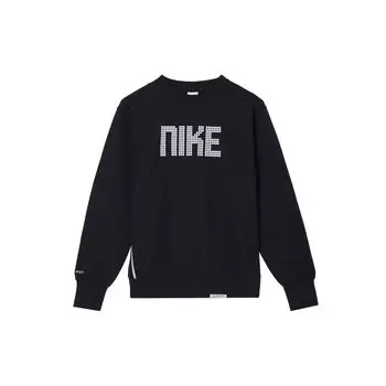 Мужской пуловер с принтом Nike в клетку, черный FD9744-010 XL