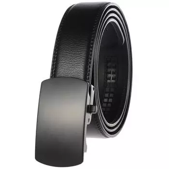 Мужской ремень из двухслойной коровьей кожи, автоматическая пряжка Ly36-21957-1 110-130CM