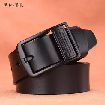 Мужской ремень из натуральной кожи с пряжкой из натуральной коровьей кожи без промежуточного слоя, мужской модный повседневный ремень для джинсов 105cm