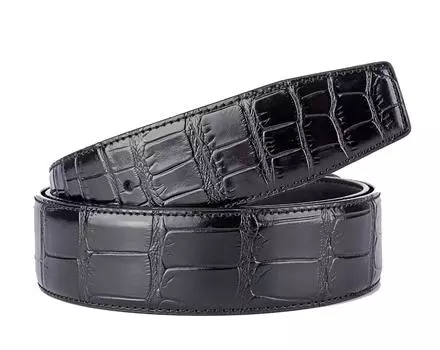 Мужской ремень из натуральной кожи, высококачественный, оригинальный узор из лакированной кожи, импортный верхний слой из коровьей кожи с круглым отверстием. 100cm