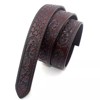 Мужской ремень из высококачественной натуральной кожи с тиснением в стиле ретро, двухслойный ремень из воловьей кожи с автоматической пряжкой, полоска ремня, интернет-магазин, брючный ремень 110cm-130cm