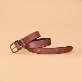 Мужской ремень-кошелек с застежкой-молнией и пряжкой-булавкой, экологически чистый ремень с защитой от кражи, повседневный ремень 110cm-130cm