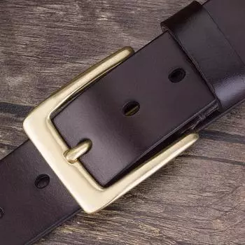 Мужской ремень кожаная застежка пряжка однотонный молодой брюки ремень сто комплект мод кожа кожаные изделия чёрный