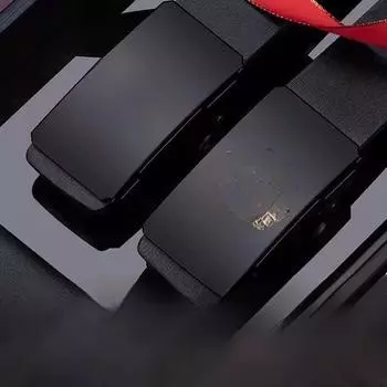 Мужской ремень Paul Zodiac Retro с автоматической пряжкой – повседневная универсальная мода 120 cm - Plump