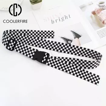 Мужской ремень, повседневный тактический ремень унисекс, нейлоновые лямки, парусиновые ремни, высококачественные уличные ремни для женщин, дизайнерский брендовый ремень DT186 100cm-130cm белый/чёрный