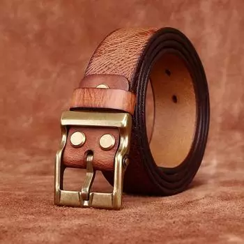 Мужской ремень в стиле ретро, утолщенный ремень с тиснением в виде чешуи дракона, текстура первого слоя из воловьей кожи, модный универсальный повседневный джинсовый ремень для мужчин 100cm